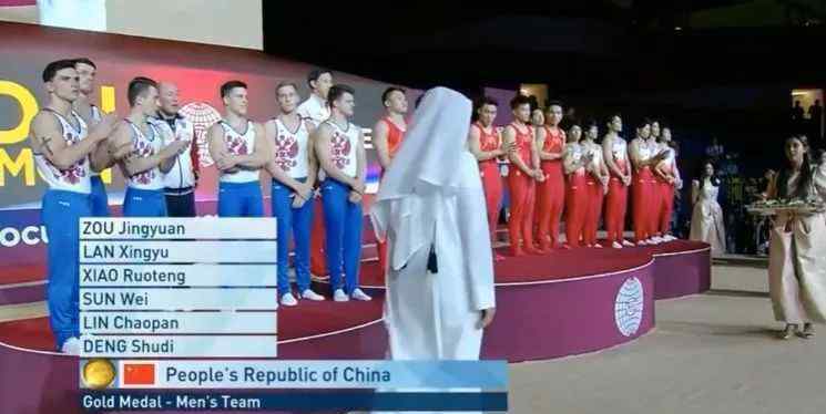 邓书弟 中国体操男队四年后再次夺冠！贵阳小伙邓书弟表现棒棒哒！