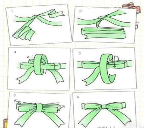 彩带蝴蝶结 丝带蝴蝶结有哪几种 每一种的系法是怎样的
