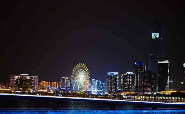 苏州金鸡湖摩天轮 苏州金鸡湖环湖路线推荐 金鸡湖夜景哪里好看