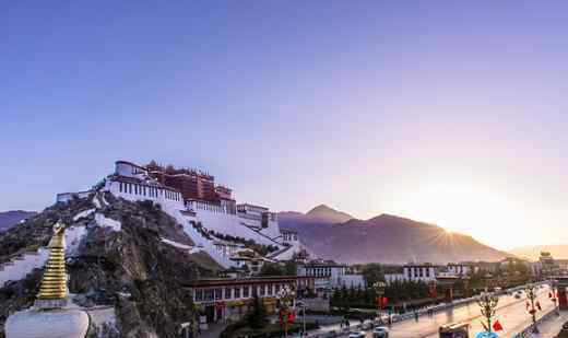 药王山 拉萨药王山观景台 拉萨药王山攻略