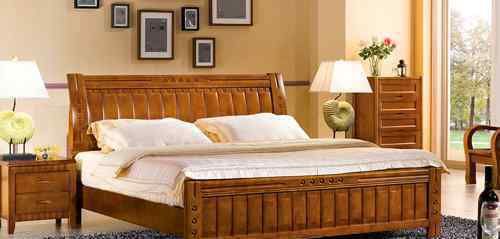 双人床实木 双人床实木床如何挑选 双人床实木床尺寸一般是多少