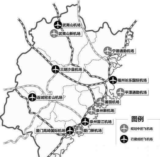 福建水门机场 福建有几个机场 福建有哪些机场