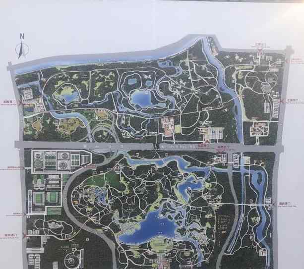 奥森公园 奥林匹克森林公园跑步路线图+攻略