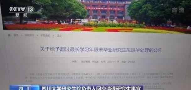 大学考研 985高校再次出手，武汉大学清退25人，四川大学清退300余名研究生，回应来了