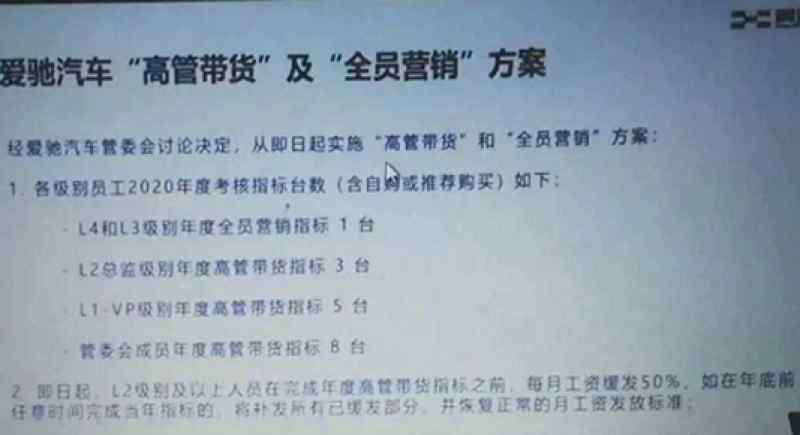 陈志鑫 量产不过千如何IPO 爱驰推高管带货力求活下去