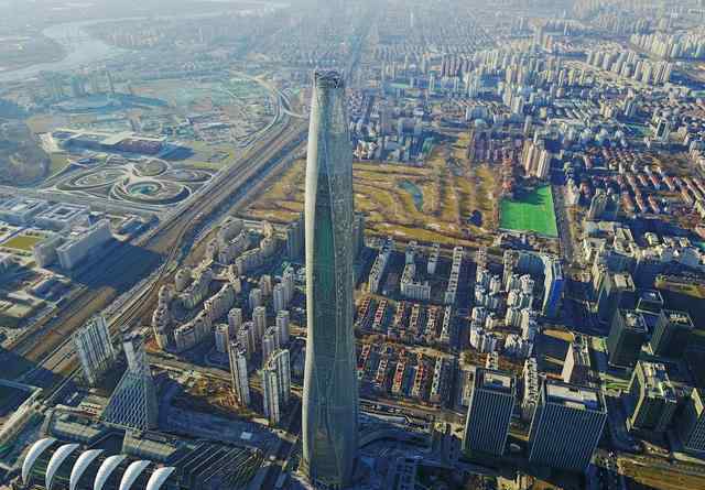 世界第一高楼排名 全球排名第八，天津排名第一的高楼，取名“津沽棒”