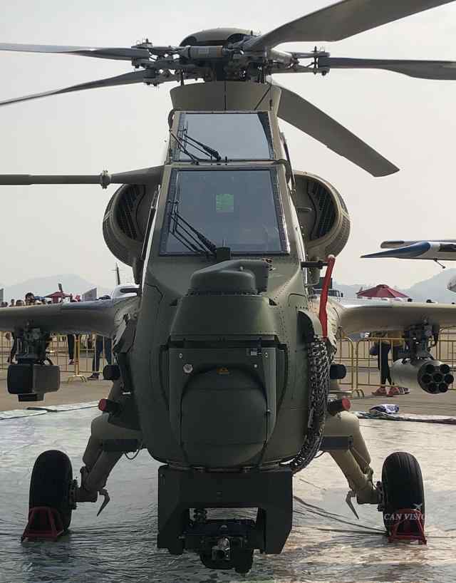 z10直升机 2018珠海航展：Z10ME型直升机静态展