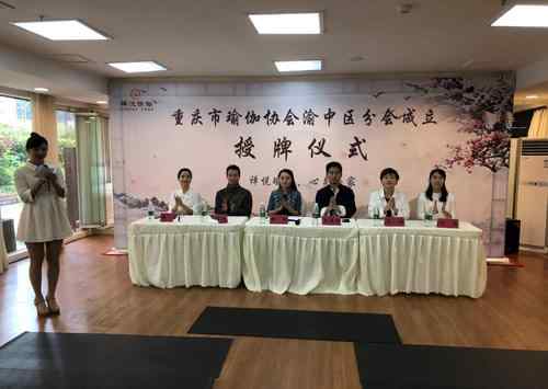 重庆瑜伽 重庆市瑜伽协会渝中区分会正式成立