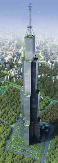 长沙高楼 长沙838米世界第一高楼昨开工 引三大质疑