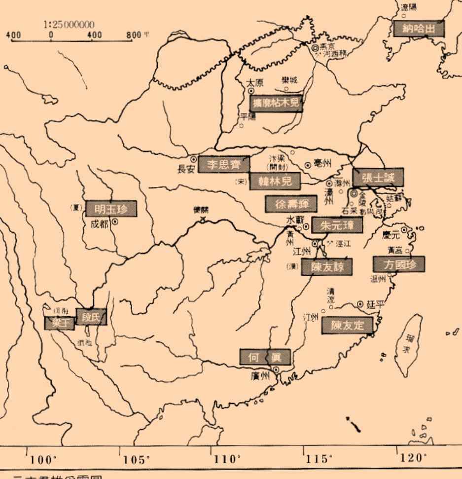 明朝版图 中国历史上的版图，明朝疆域谁的贡献大？朱元璋还是朱棣？