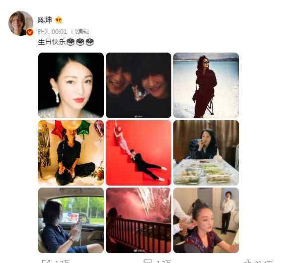 陈坤的妻子 陈坤连续11年为周迅庆生，却遭知名导演“炮轰”：有种就公开老婆