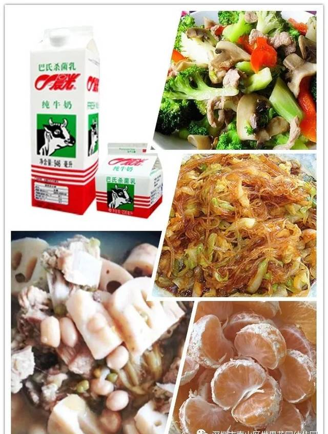 幼儿一周食谱（第十五周）