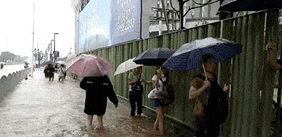 绝对没见过！武汉最全淹水图片合集！这周仍持续大雨..