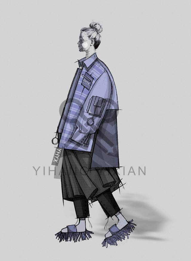 服装设计大赛入围效果图手稿再次曝光，引爆整个大赛圈！