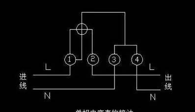 电表接线图 电表怎么接 电表接法图解
