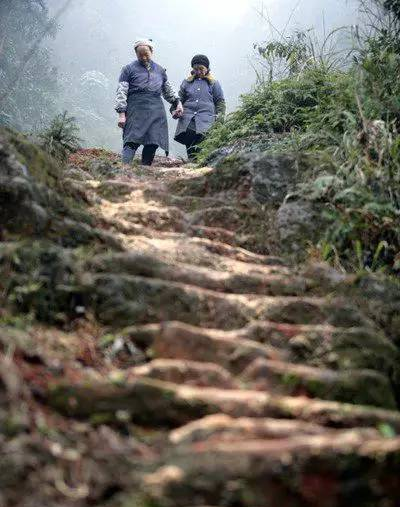 50年亲手凿出6000级阶梯，爱情天梯的故事，曾让多少人潸然泪下