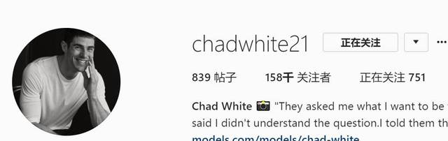 肌肉男神Chad White 最受欢迎的一百张照片