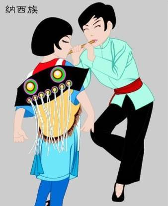 “披星戴月”——纳西族服饰