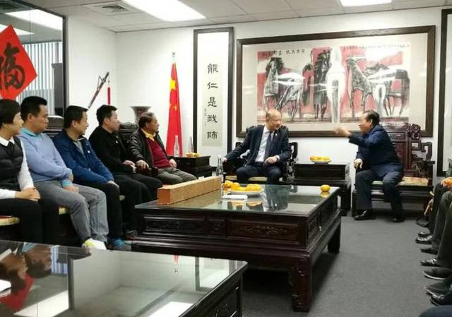 蔡东士、许德立率团访新西兰潮属总会