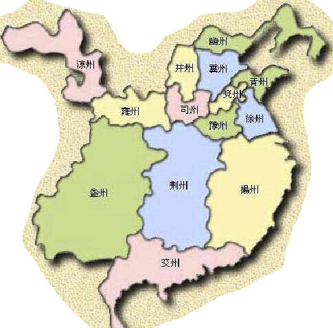 三国时期地图 年代史 190年-199年