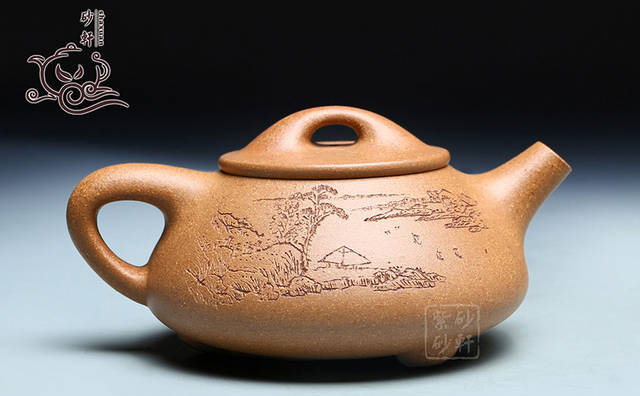 杨梦婷大师紫砂壶作品石瓢展示
