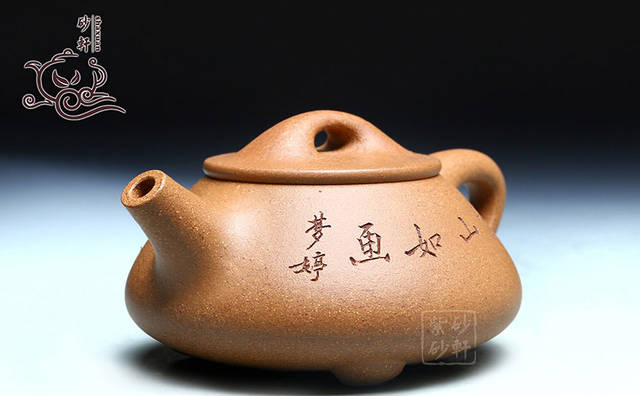 杨梦婷大师紫砂壶作品石瓢展示