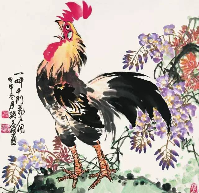 【传统文化】中国国画——鸡