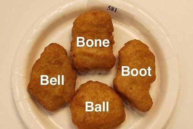 你知道吗？麦当劳的麦乐鸡其实只有四种形状，还有各自的名字