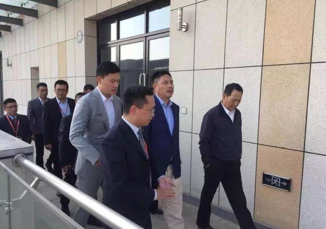 【扬州高力俬巢二期】江苏高力集团董事长高仕军先生会见金鹰集团董事长王恒先生，共谋发展！