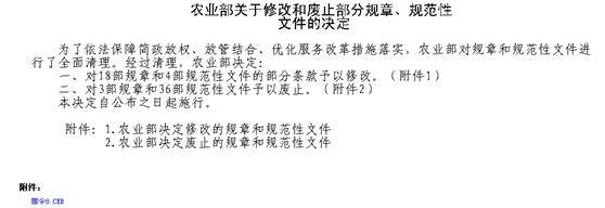 重磅：新修改《肥料登记管理办法》公布实施