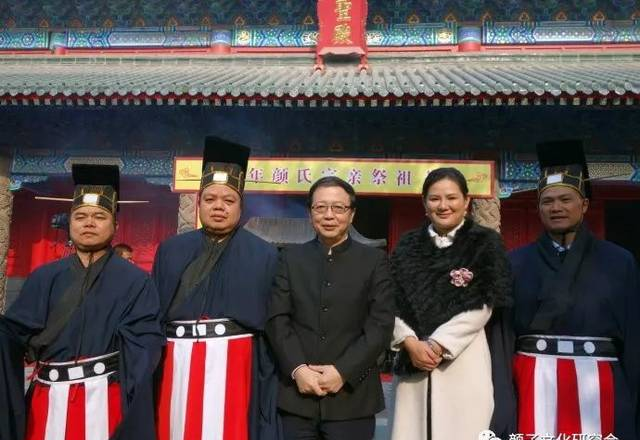 颜氏家族的分布