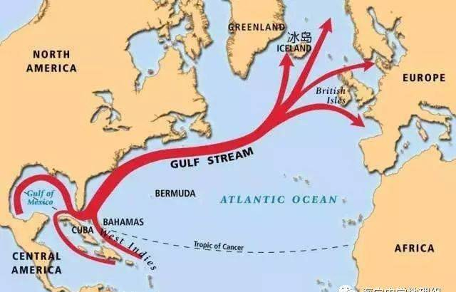 【地理常识】（035）世界上规模最大的洋流——墨西哥湾暖流