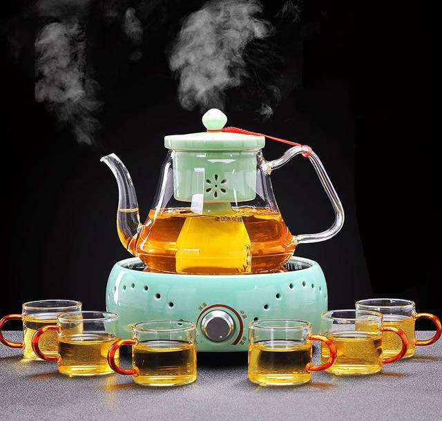 传统电茶炉已经退出市场，现在流行这种新型煮茶器，图4第一次见