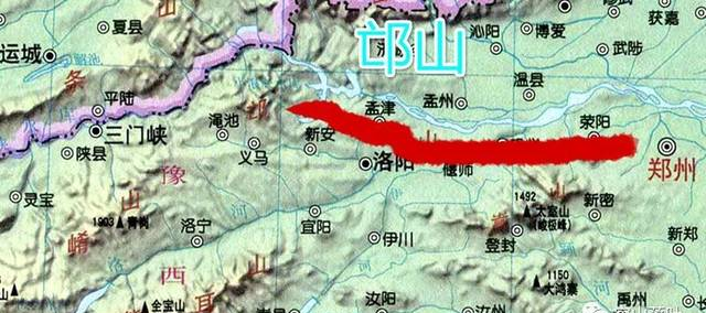 邙山龙脉风水说