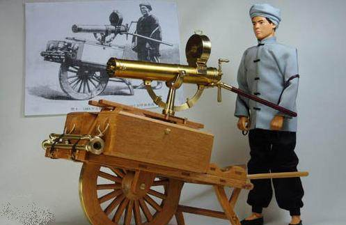 世界最早的机枪是源自中国的清朝的连珠铳