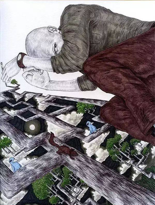 精神病人思维广，脑残儿童欢乐多