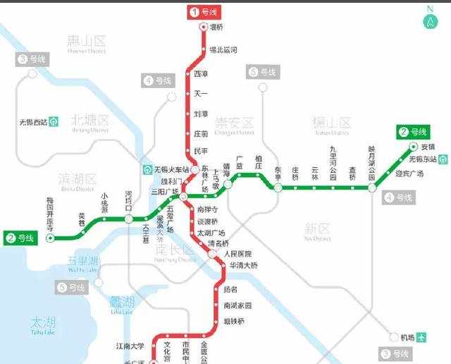 劲爆！无锡地铁最新线路图曝光 未来竟有这么多条线路！