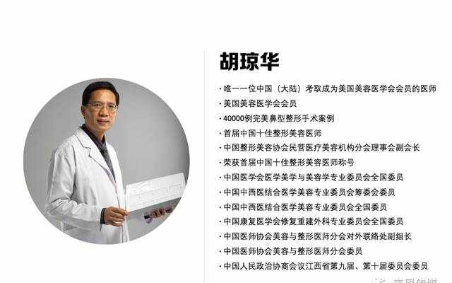 医美业界传奇胡琼华博士，30年专注造美
