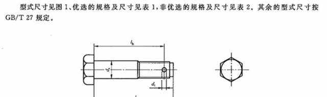 教你认识六角头螺栓标准规格尺寸表的知识
