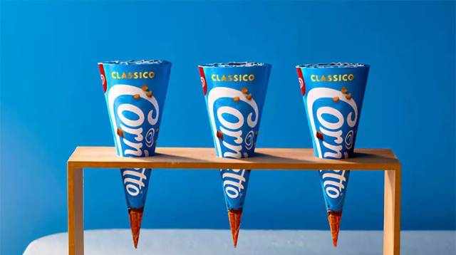 可爱多Cornetto更新LOGO和包装