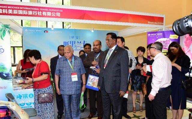 盈科旅游总裁何宁宁，会见斯里兰卡国家旅游部部长