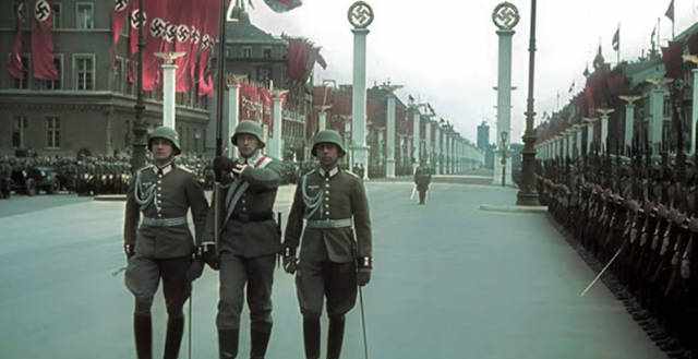 二战前夕纳粹德国阅兵典礼，爆发出的战争潜力让英法恐惧