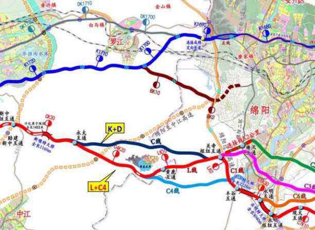 g5高速 G5京昆高速公路绵阳至成都段扩容工程工可路线详细走向