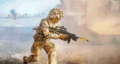 阿曼战争 英军组织17年来最大规模演习：5500名官兵“鏖战”阿曼沙漠