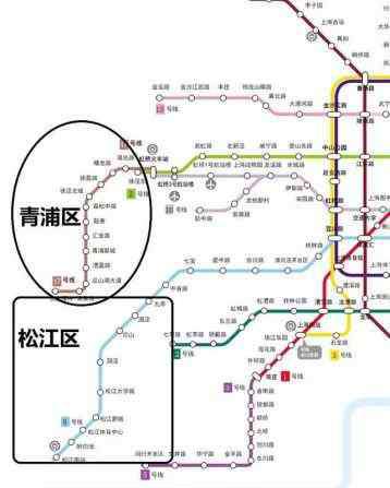 青浦地铁 青浦为何受到上海轨道交通规划的倾斜，轨道交通线比松江区多？