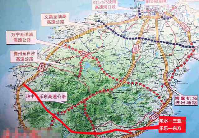 海南高速公路 海南琼乐高速公路只是山区高速建设的“起点”，而不是“终点”