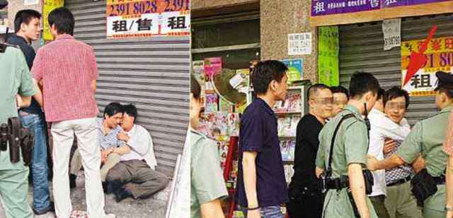 香港黑社会李泰龙 20年前香港黑道小霸王，师承新义安五虎杜联顺，醉酒暴打曾志伟