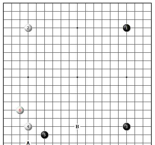 二连星 新浪乐游研修会报告:二连星局面下 AI的新式下法