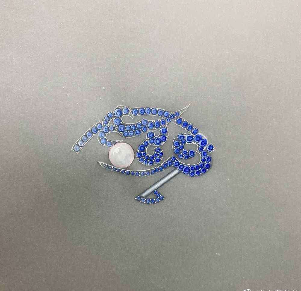 珠宝设计学习 总裁夫人给张大奕趁虚而入的时间去学习珠宝设计，如今设计的珠宝如何