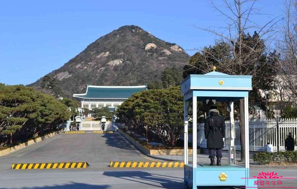 韩国青瓦台 空中拍摄韩国青瓦台图片，韩国青瓦台的风水真的影响政治吗？